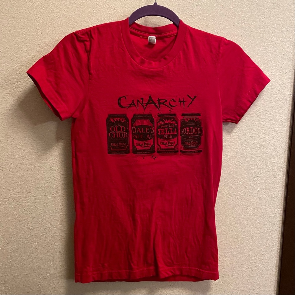 Oskar Blues Canarchy Dale's Pale Ale shirt